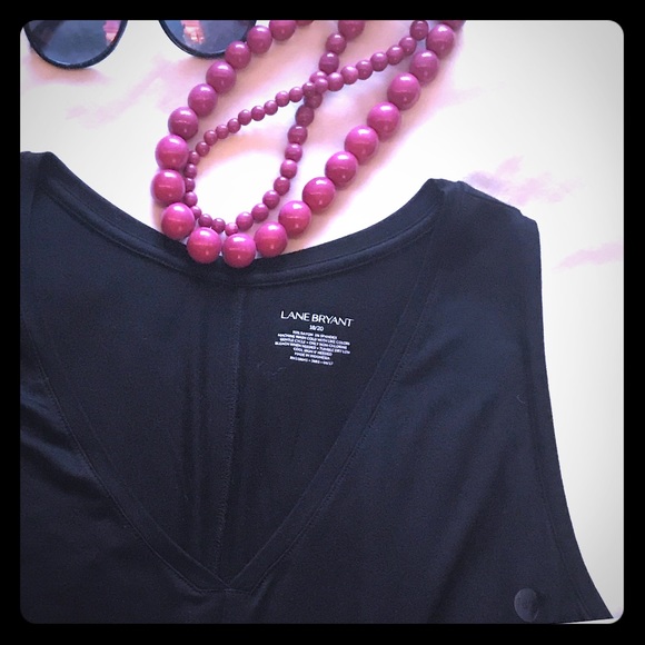 Lane Bryant Tops - Lane Bryant 18/20 Black Swing Tank Lane Bryant Tops - Lane Bryant 18/20 Black Swing Tank